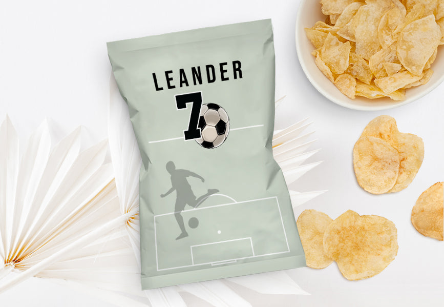 Chips Tüten - Fussball