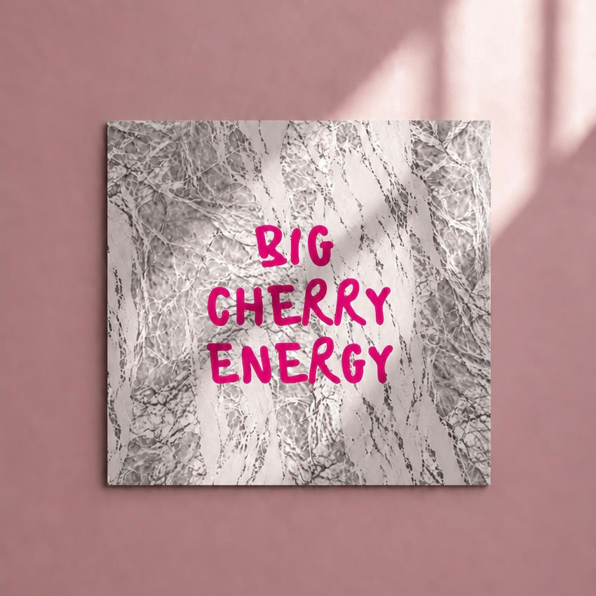 Postkarte - Big cherry energy