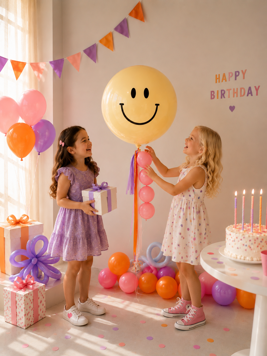 XL Ballon - Gelb Smiley