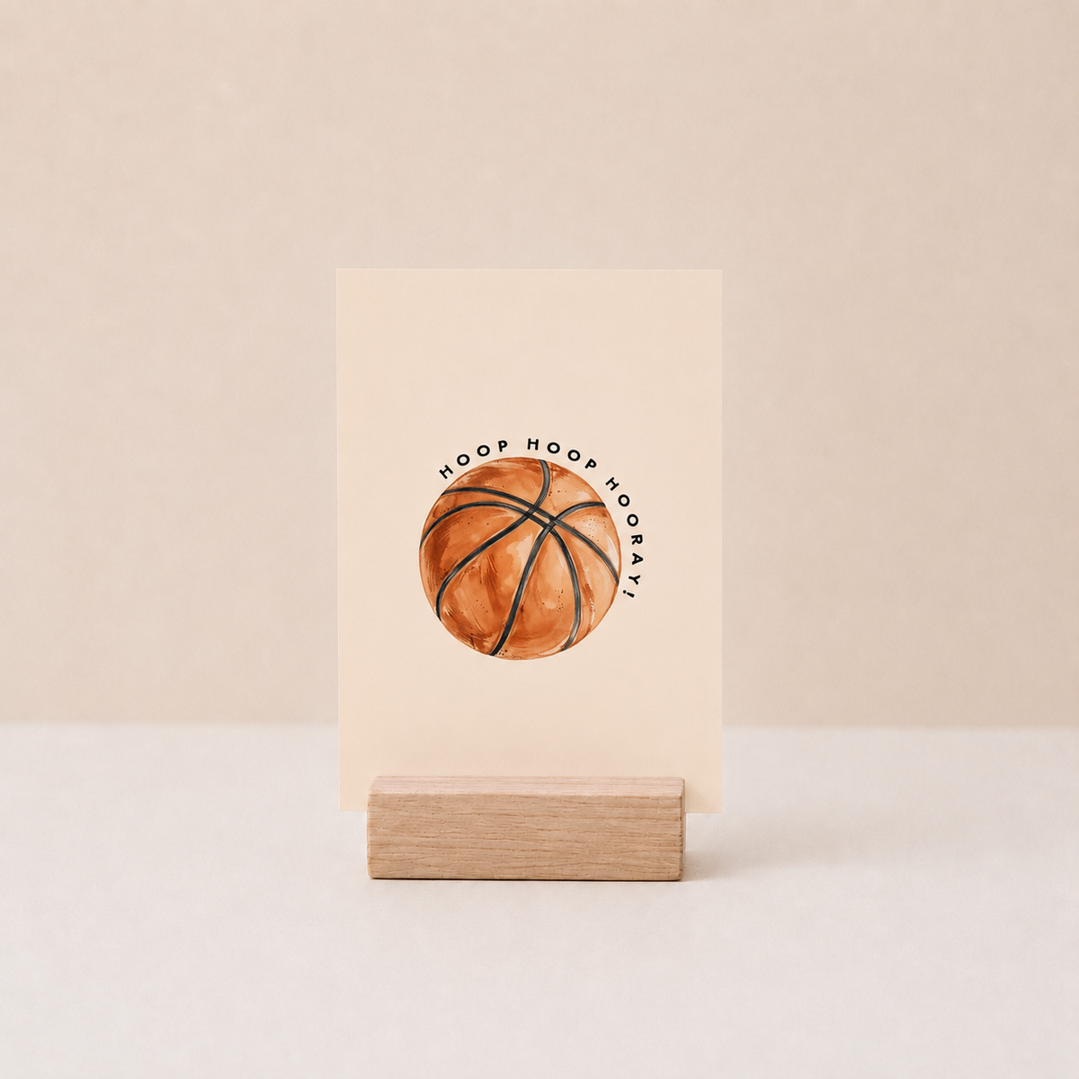 Postkarte - Basketball