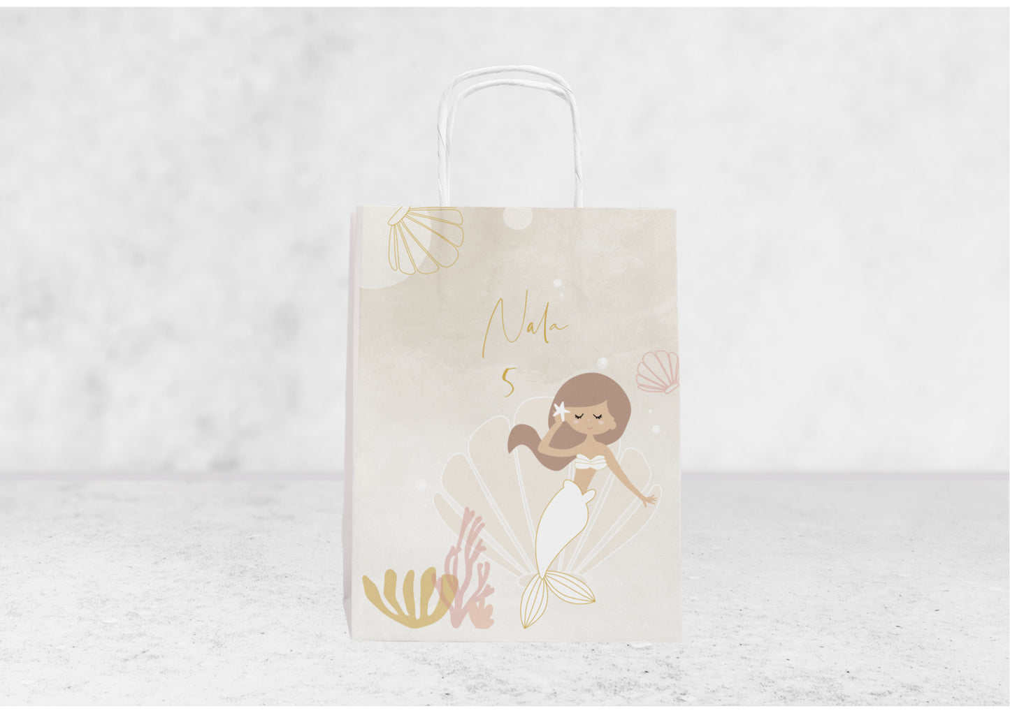 Geschenktüte - Meerjungfrau
