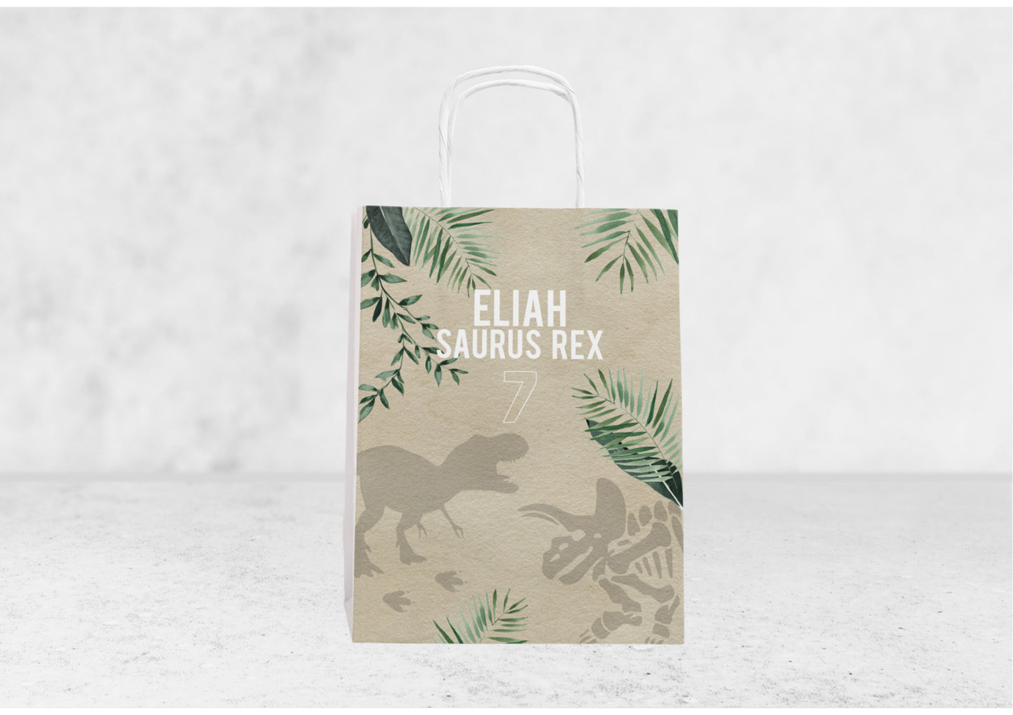 Geschenktüte - Dinosaurier