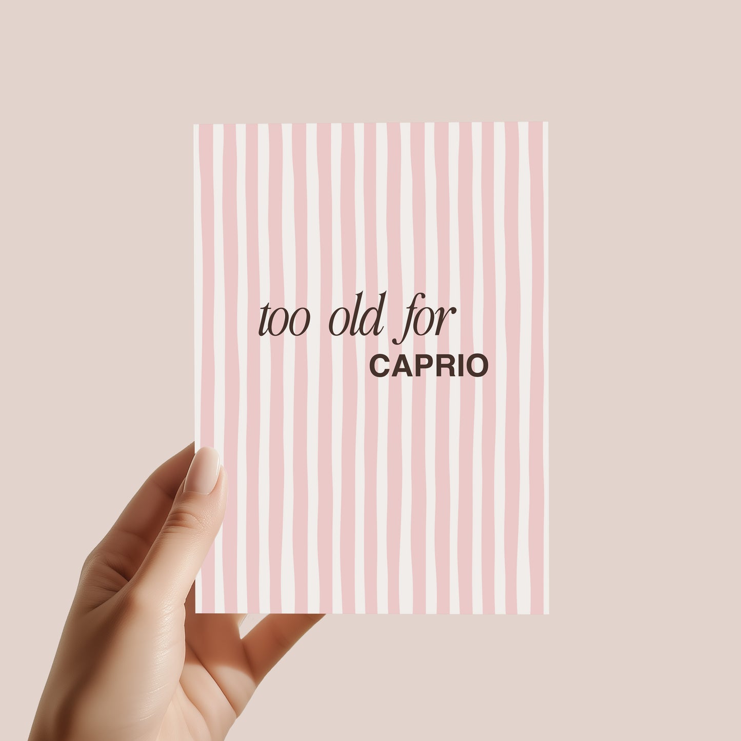 Postkarte - Leo di Caprio