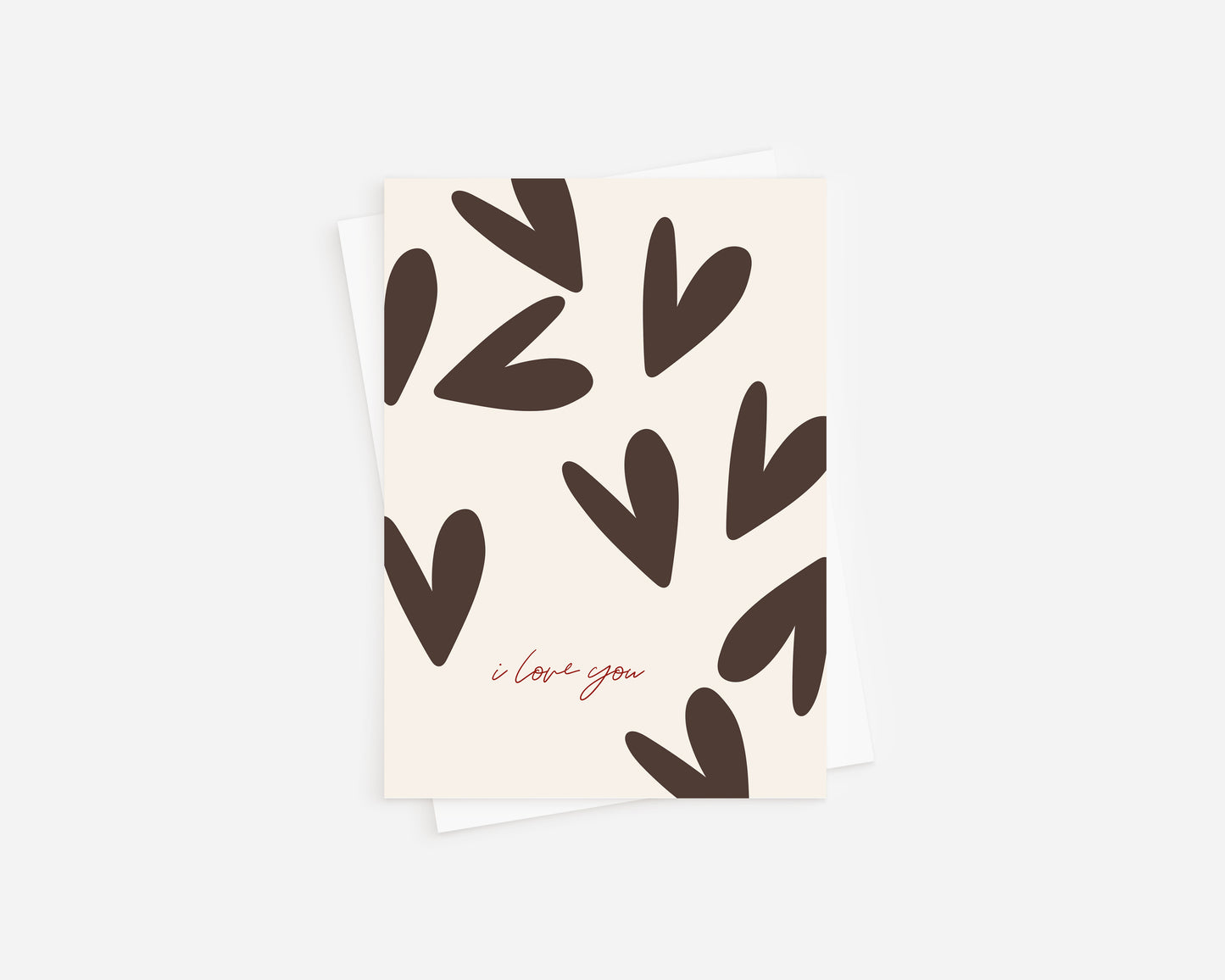 Postkarte - I love you