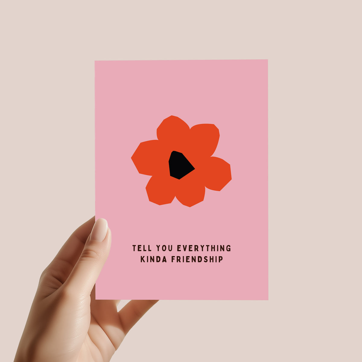 Postkarte - Tell you everything