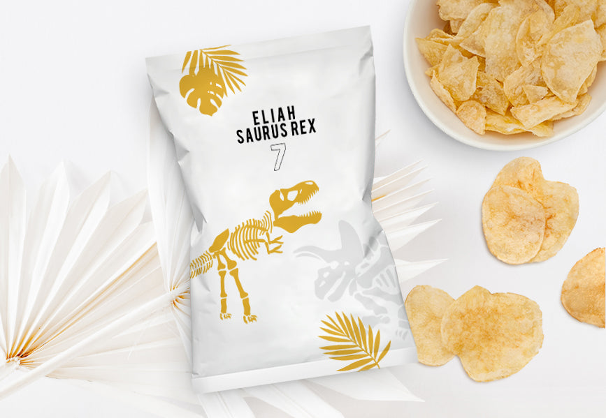 Chips Tüten - Dino gold