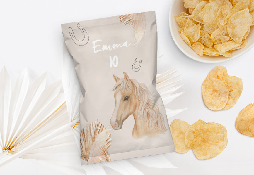 Chips Tüten - Pferde