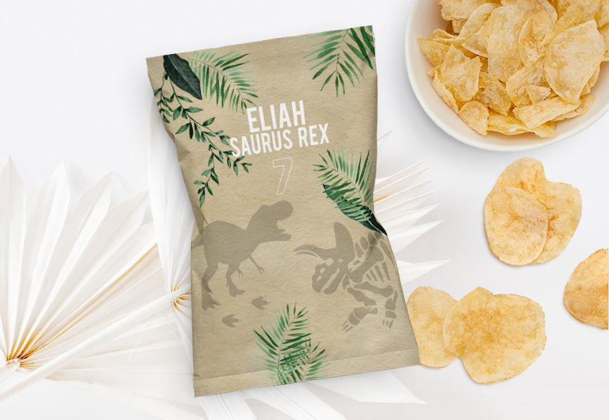 Chips Tüten - Dino