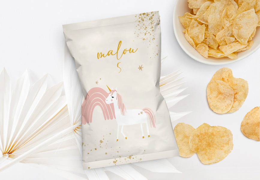 Chips Tüten - Einhorn