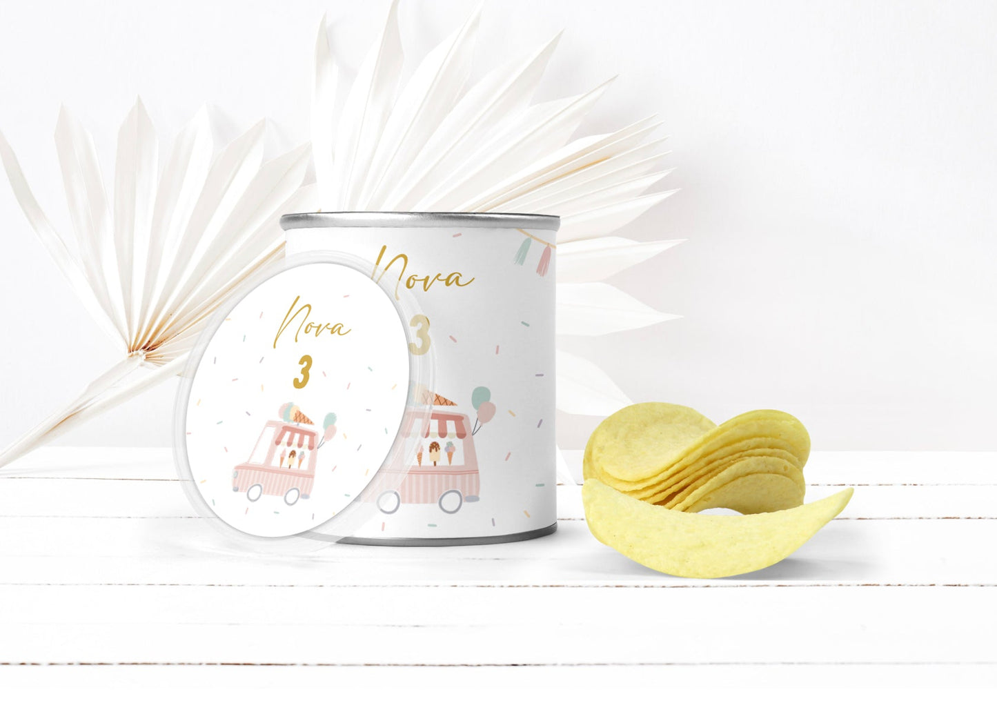 Chips Pringles Dosen - Eiswagen
