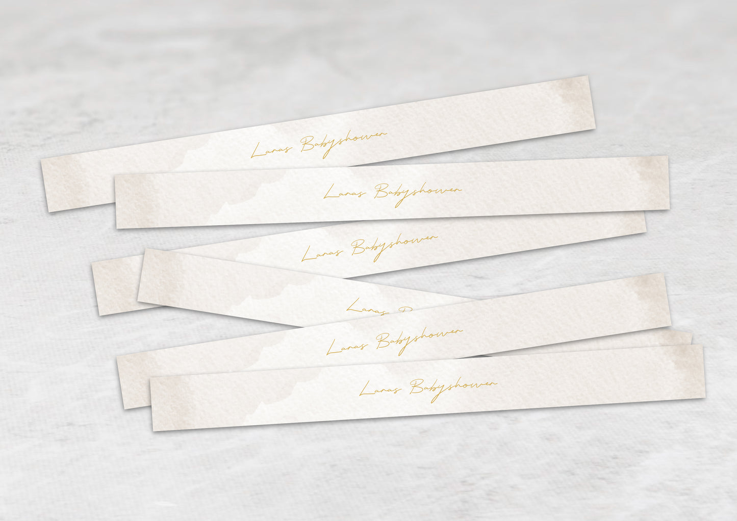 Partybändchen - Beige