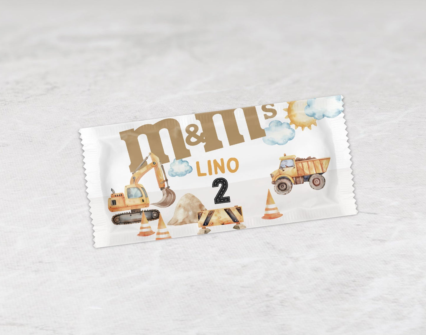 M&Ms Peanuts - Baustelle