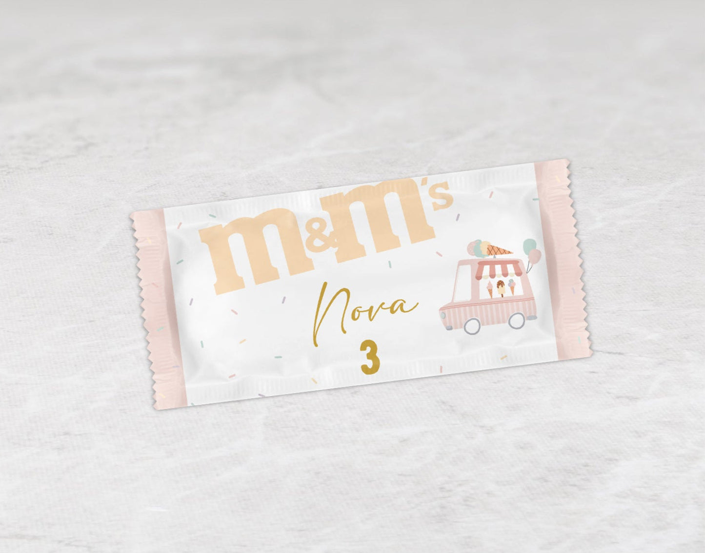 M&Ms Peanuts - Eiswagen
