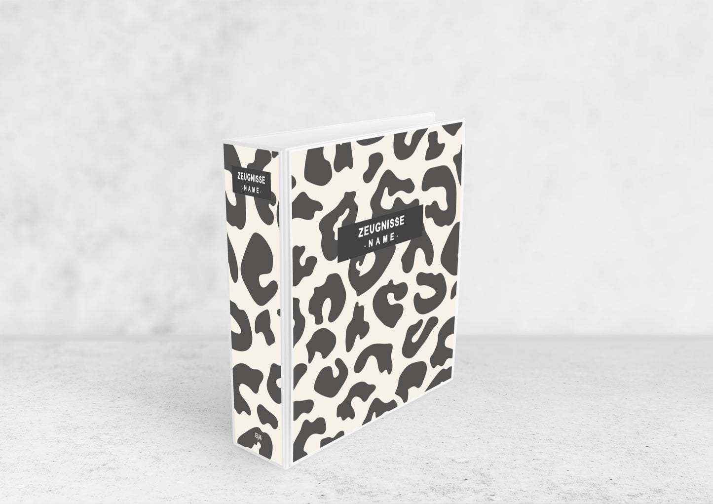 ORDNER - Leo anthrazit personalisiert