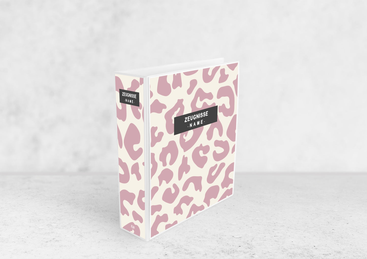 ORDNER - Leo rosa personalisiert