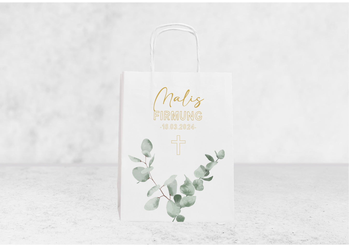 Geschenktüte - Eucalyptus