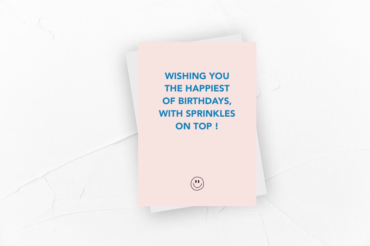 Postkarte - Sprinkles