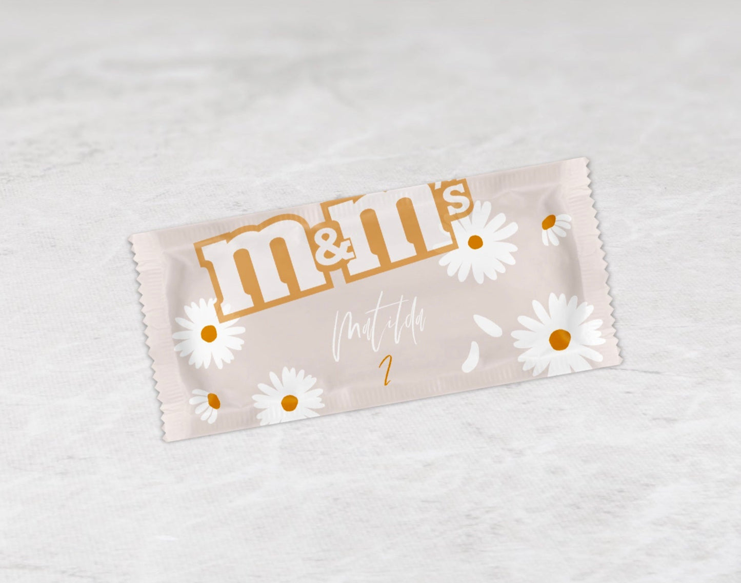 M&Ms Peanuts - Gänseblümchen