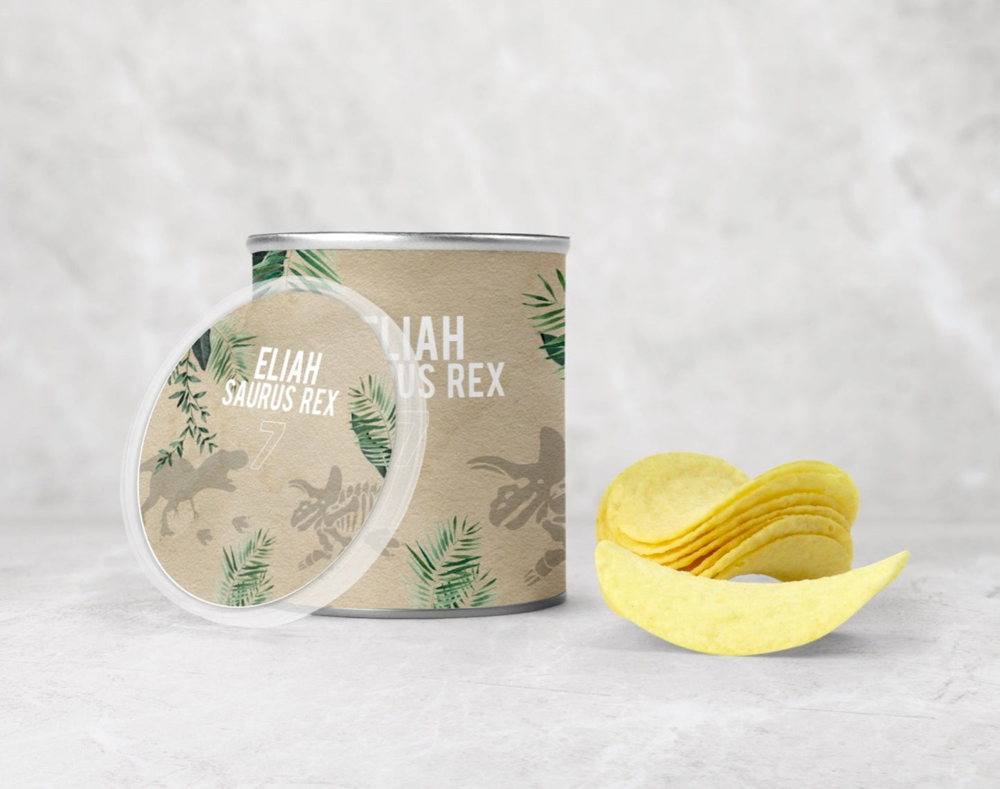 Chips Pringles Dosen - Dinosaurier