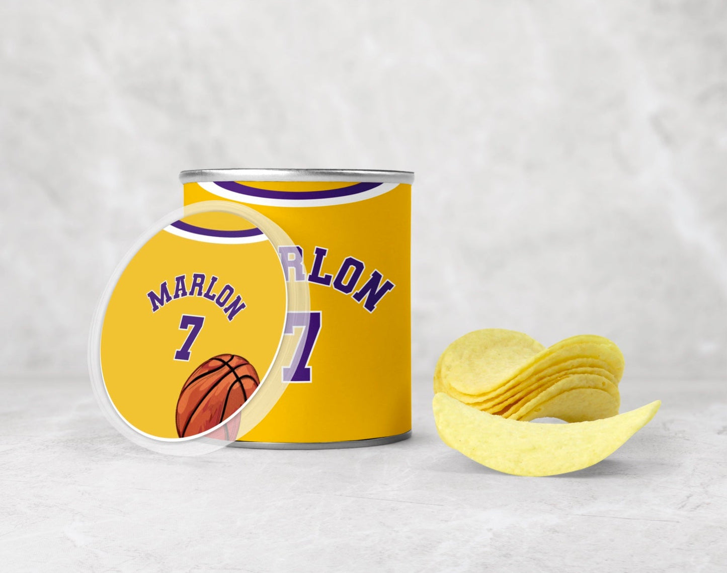 Chips Pringles Dosen - Basketball Lakers