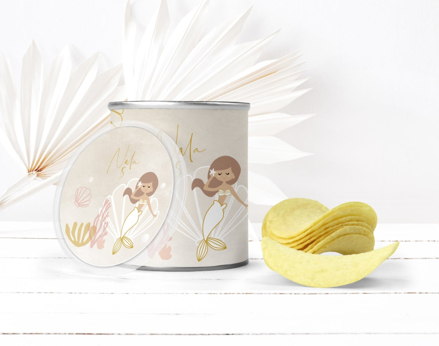 Chips Pringles Dosen - Meerjungfrau