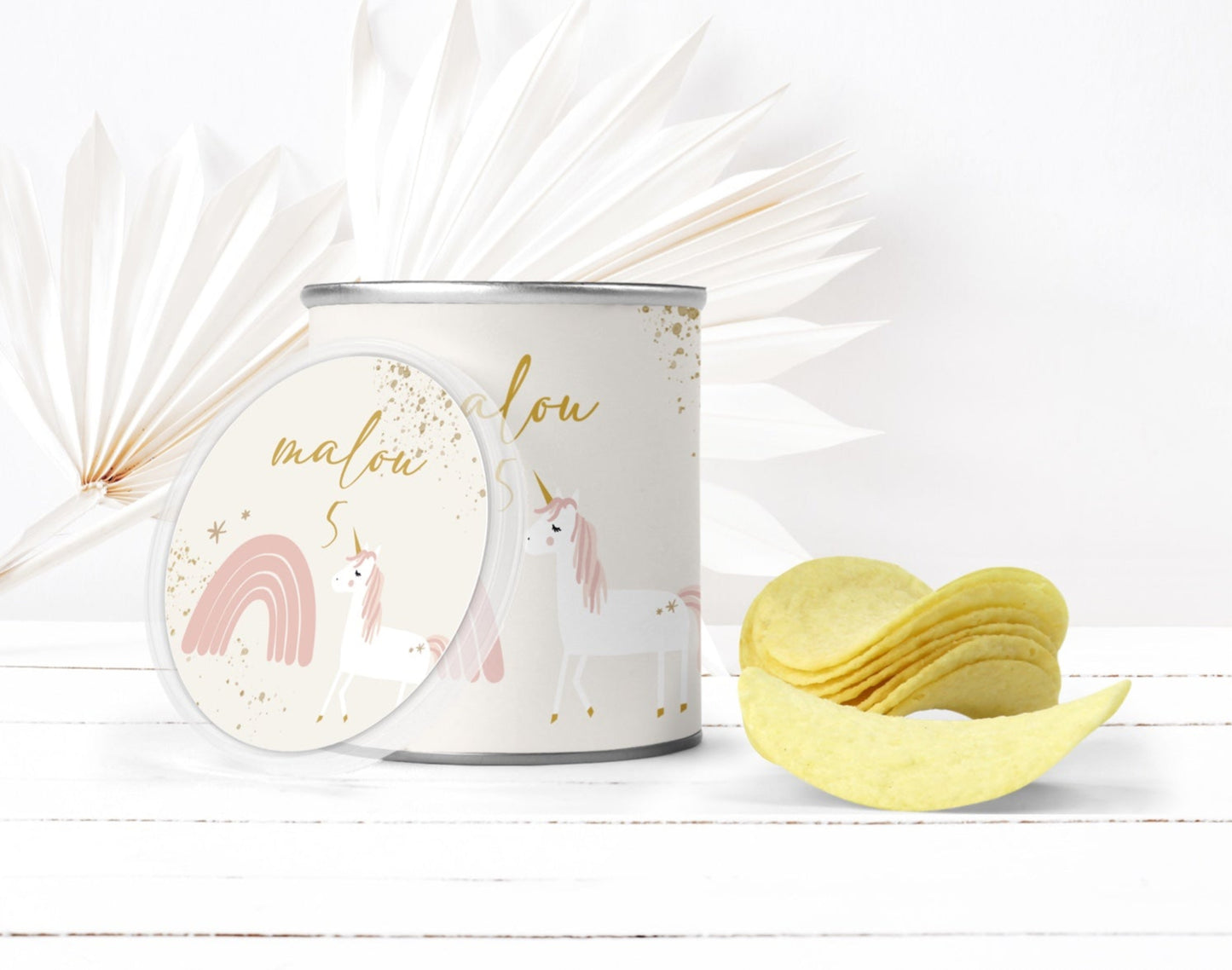 Chips Pringles Dosen - Einhorn