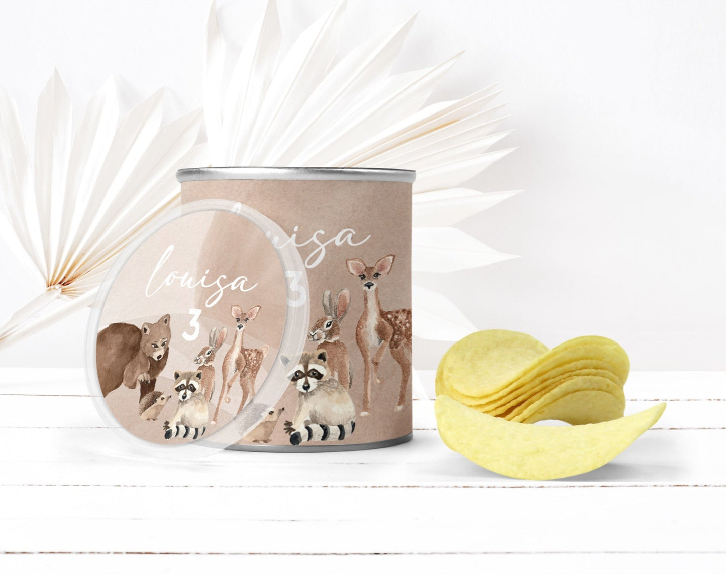 Chips Pringles Dosen - Waldtiere