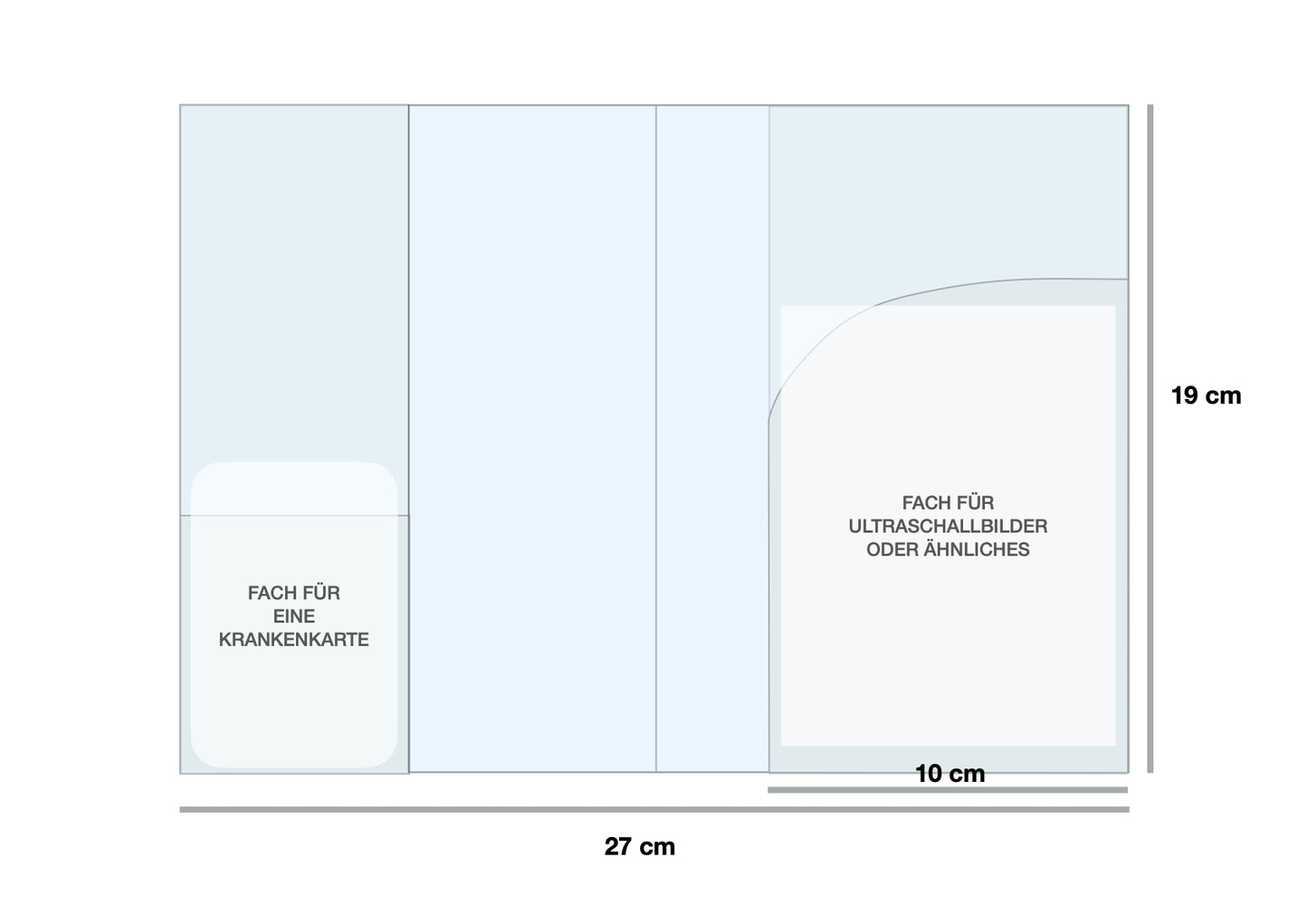 MUTTERPASSHÜLLE - Blumen schwarz beige personalisiert
