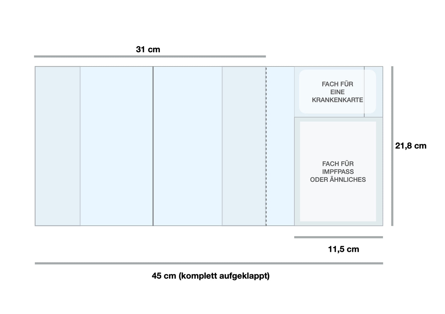 U-Heft & Impfpasshülle - Dinosaurier