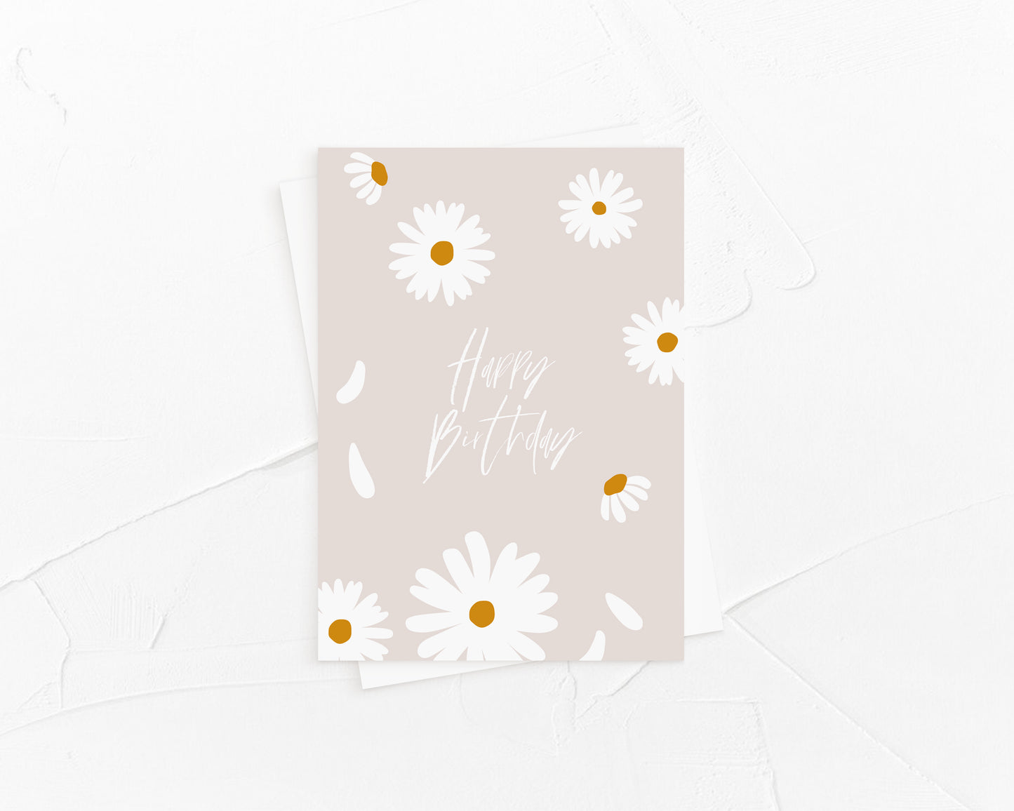 Postkarte - Gänseblümchen