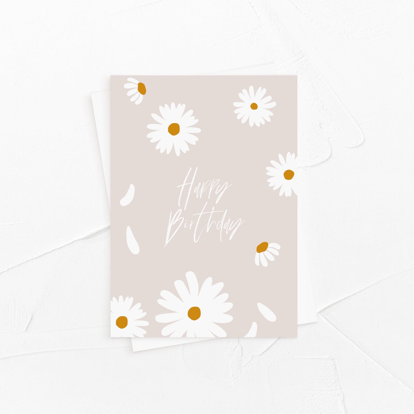 Postkarte - Gänseblümchen