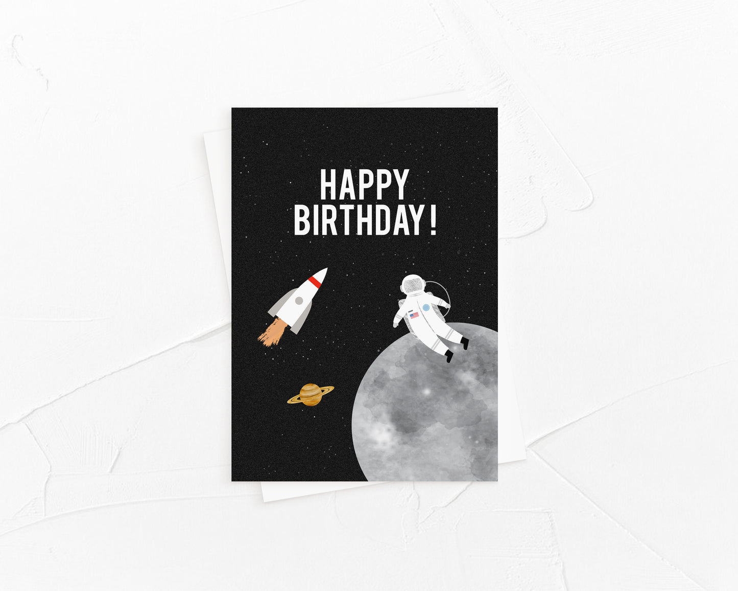 Postkarte - Weltraum