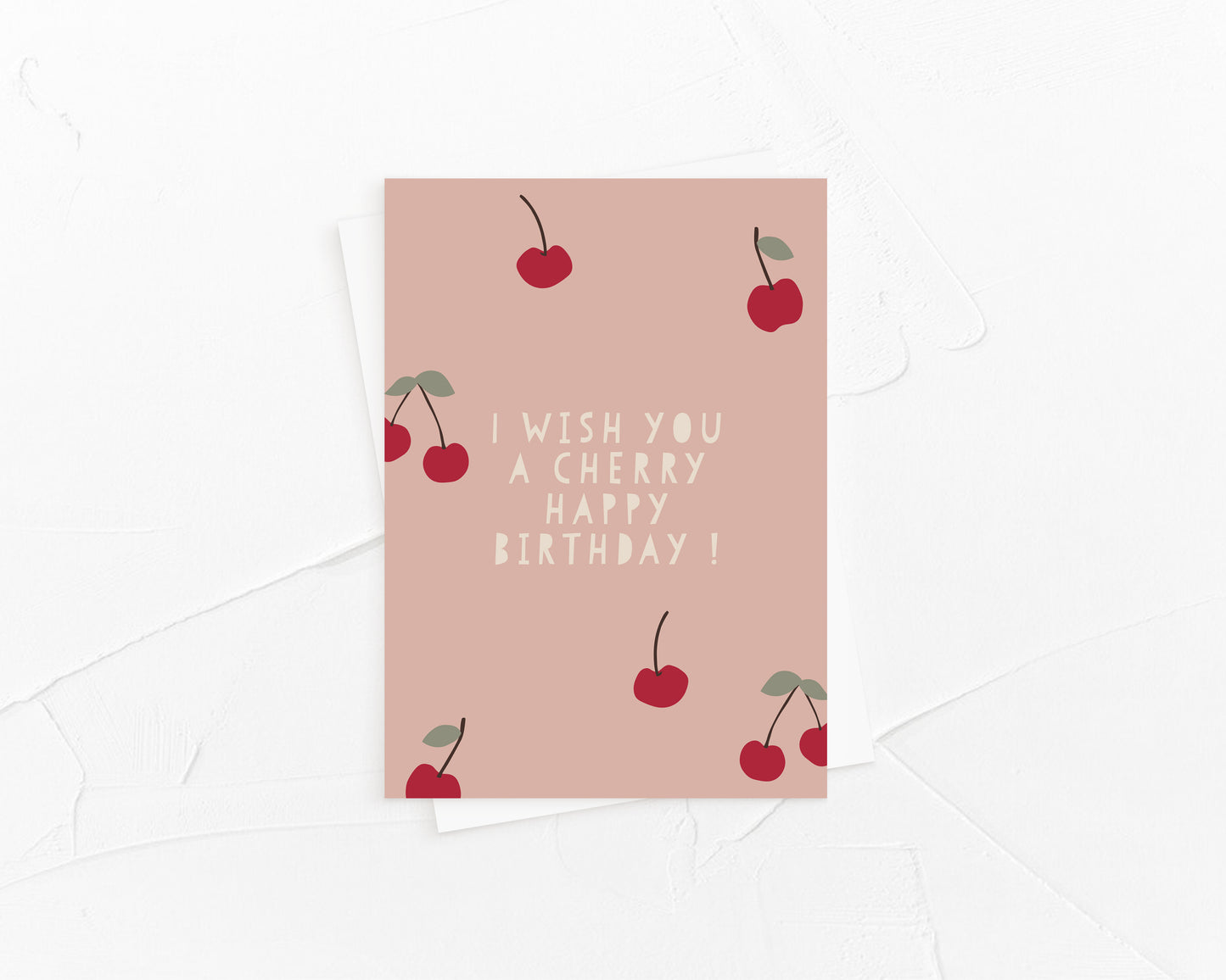 Postkarte - Kirschen