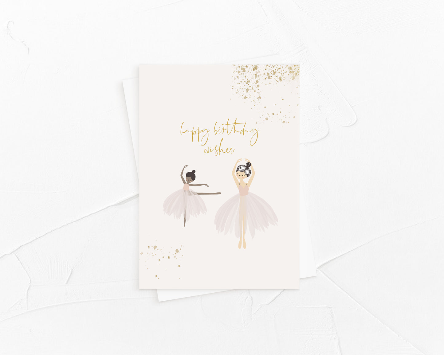Postkarte - Ballerina