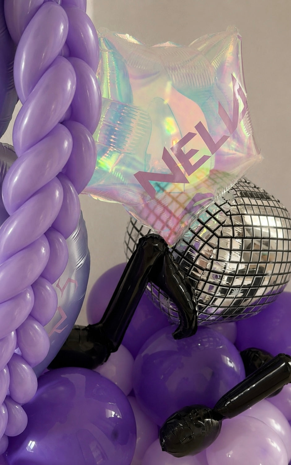 XL Ballon Aufsteller personalisiert - K-POP Demon Hunters
