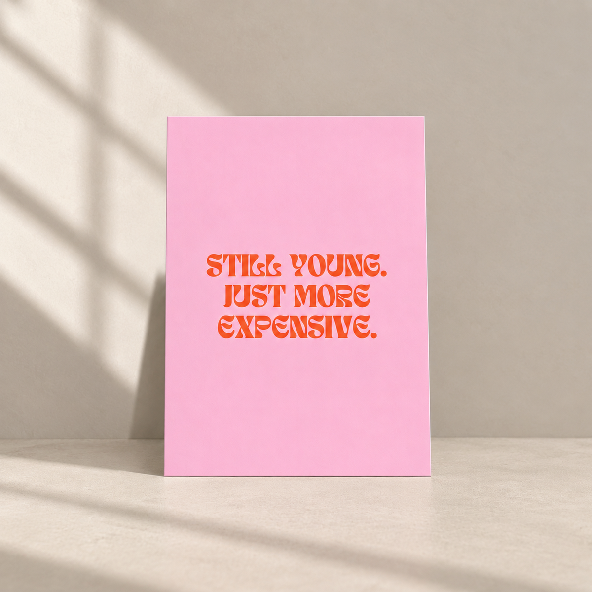 Postkarte - Still young
