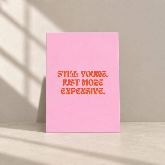 Postkarte - Still young