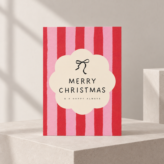 Postkarte - Merry Christmas
