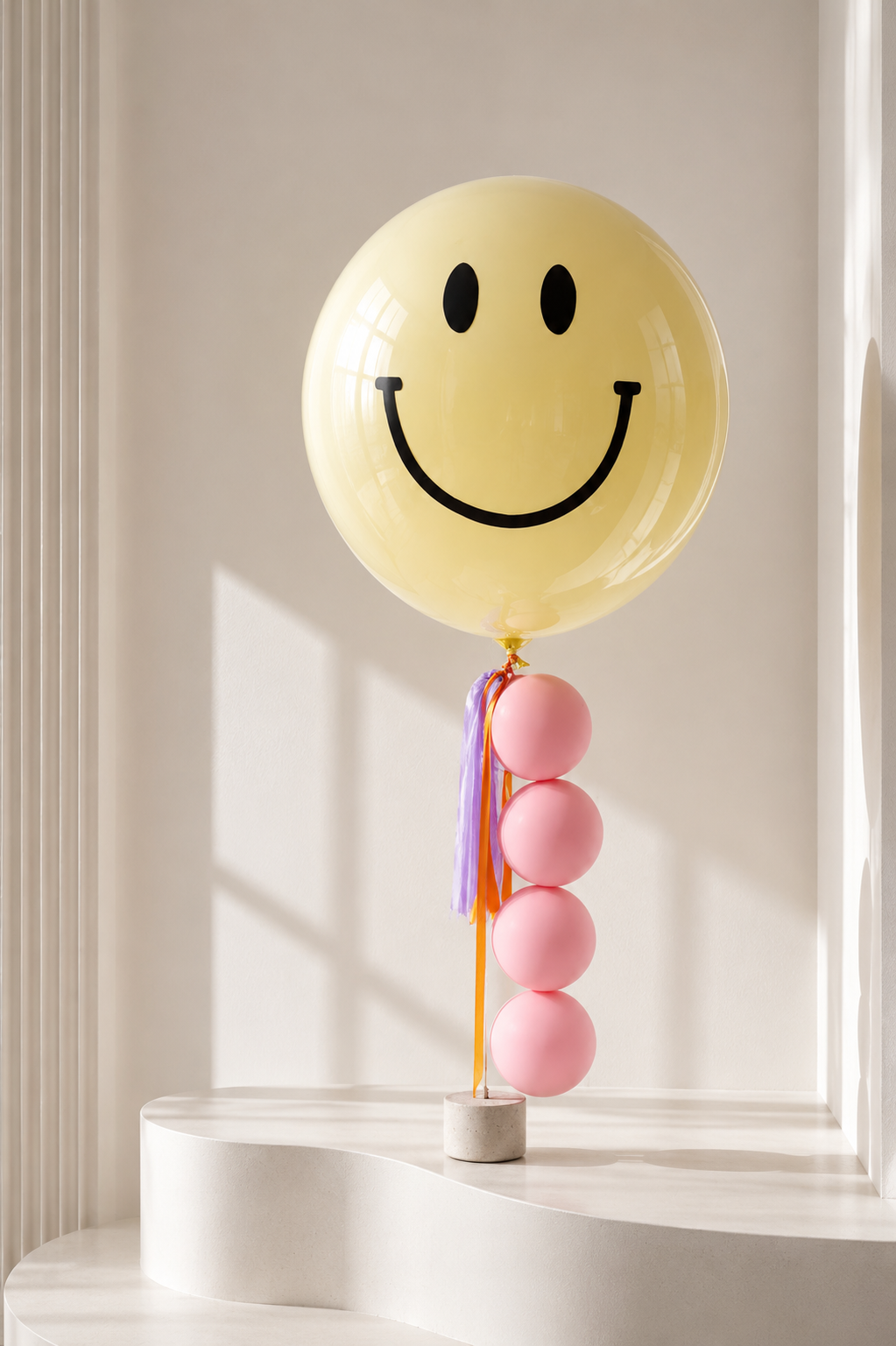 XL Ballon - Gelb Smiley