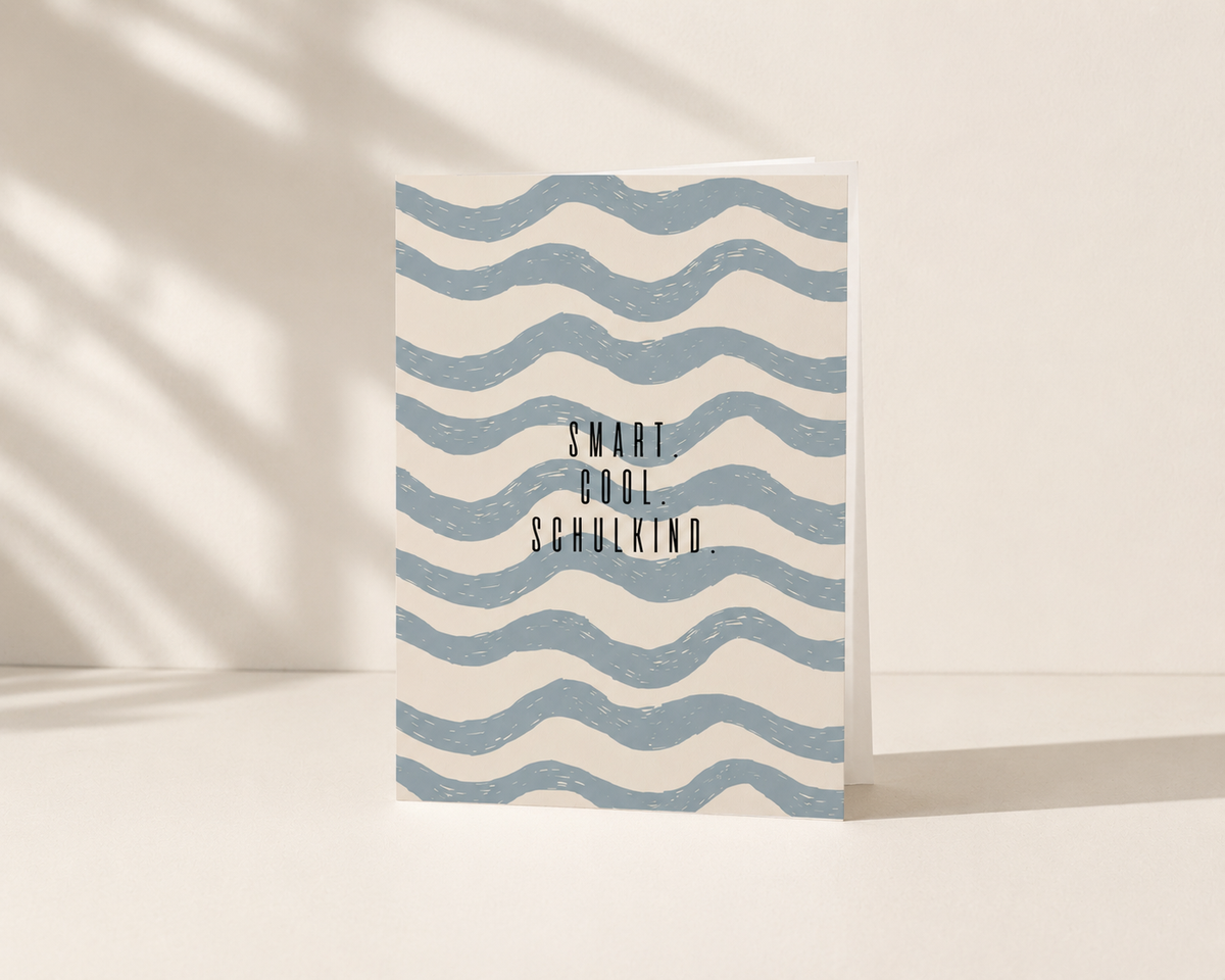 Postkarte - Schulkind