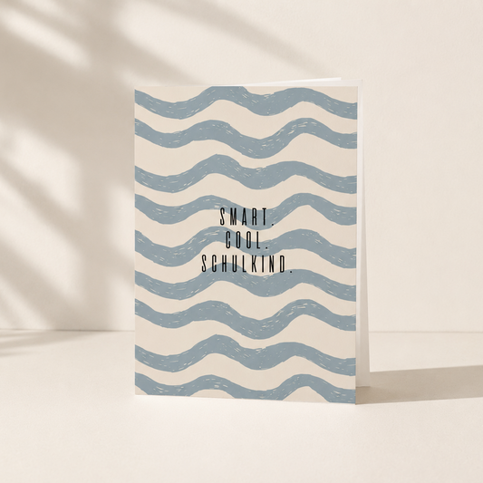 Postkarte - Schulkind