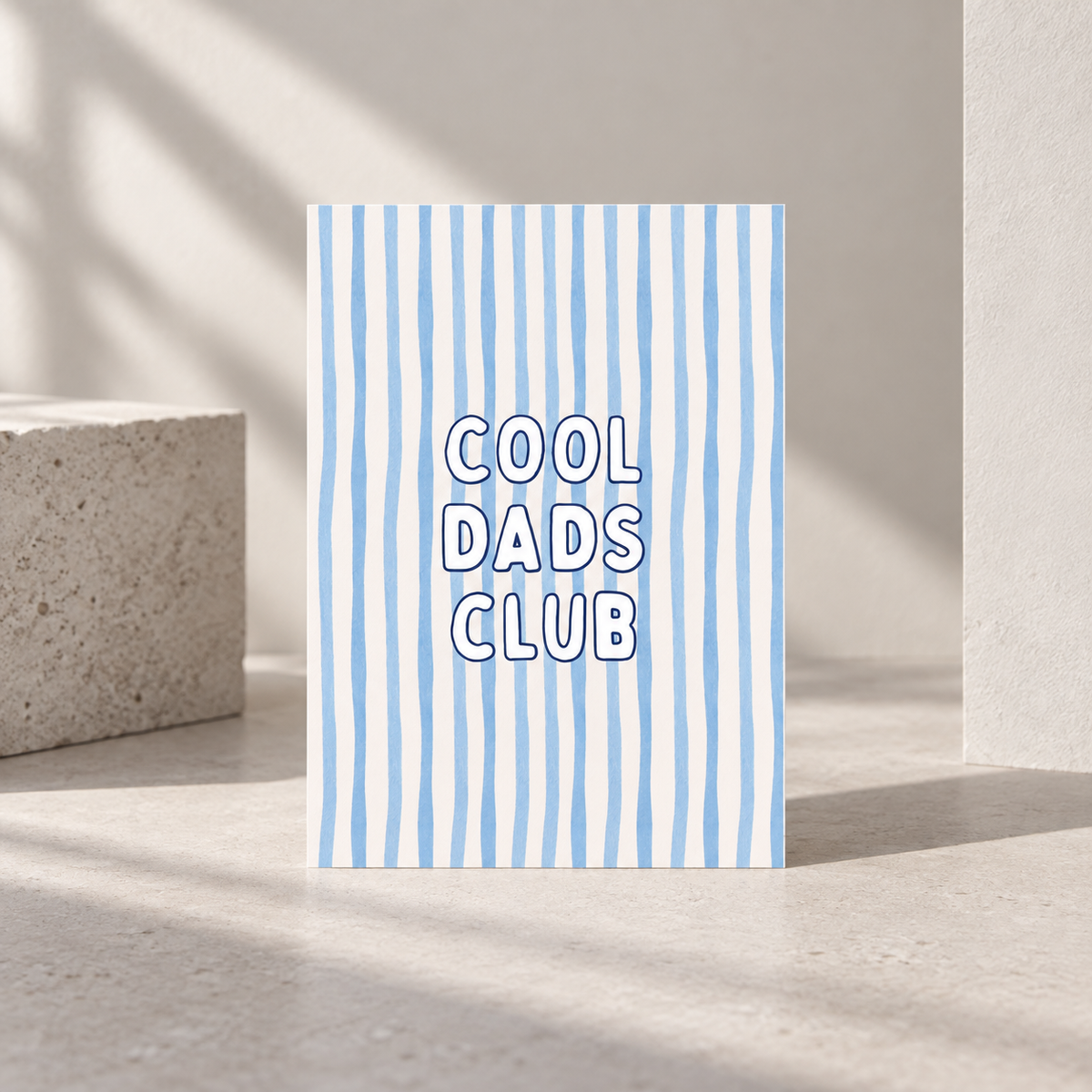 Postkarte - Cool Dads Club