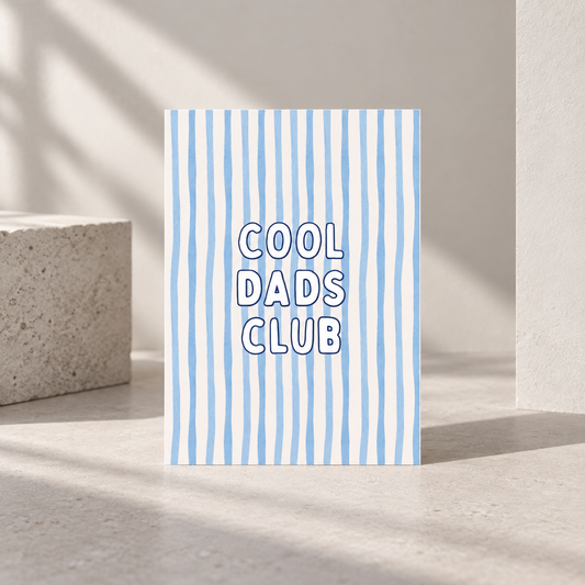 Postkarte - Cool Dads Club
