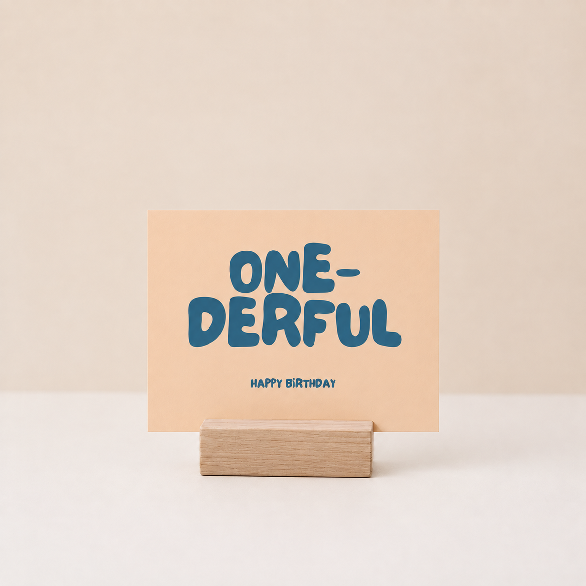 Postkarte - One-derful - 1