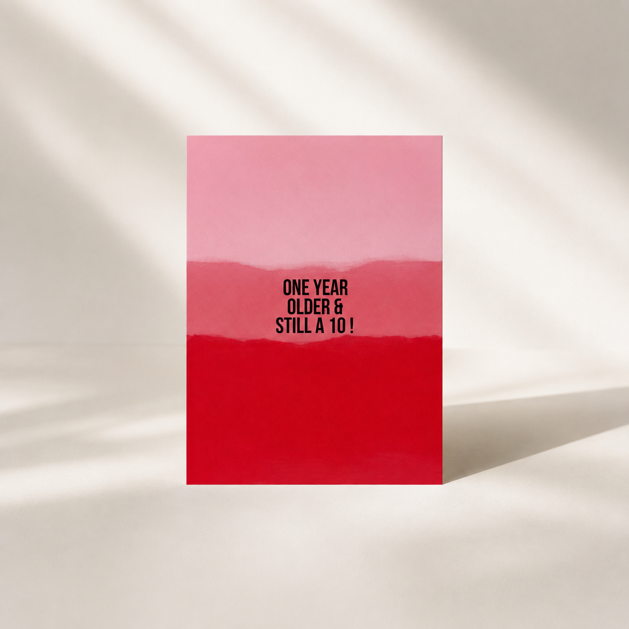Postkarte - Still a ten