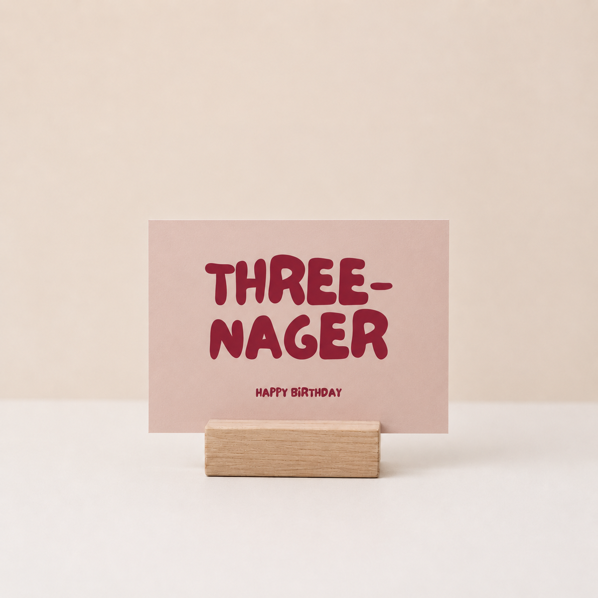 Postkarte - Three-nager - 3