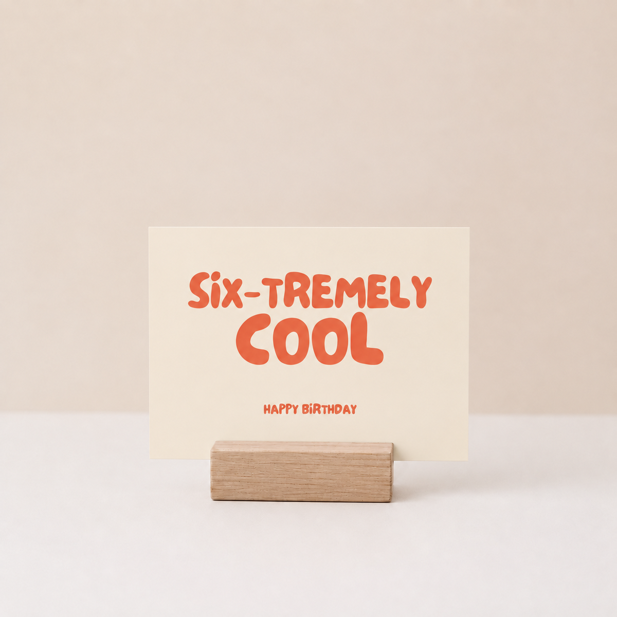 Postkarte - Six-tremely-cool - 6