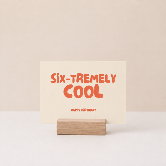 Postkarte - Six-tremely-cool - 6