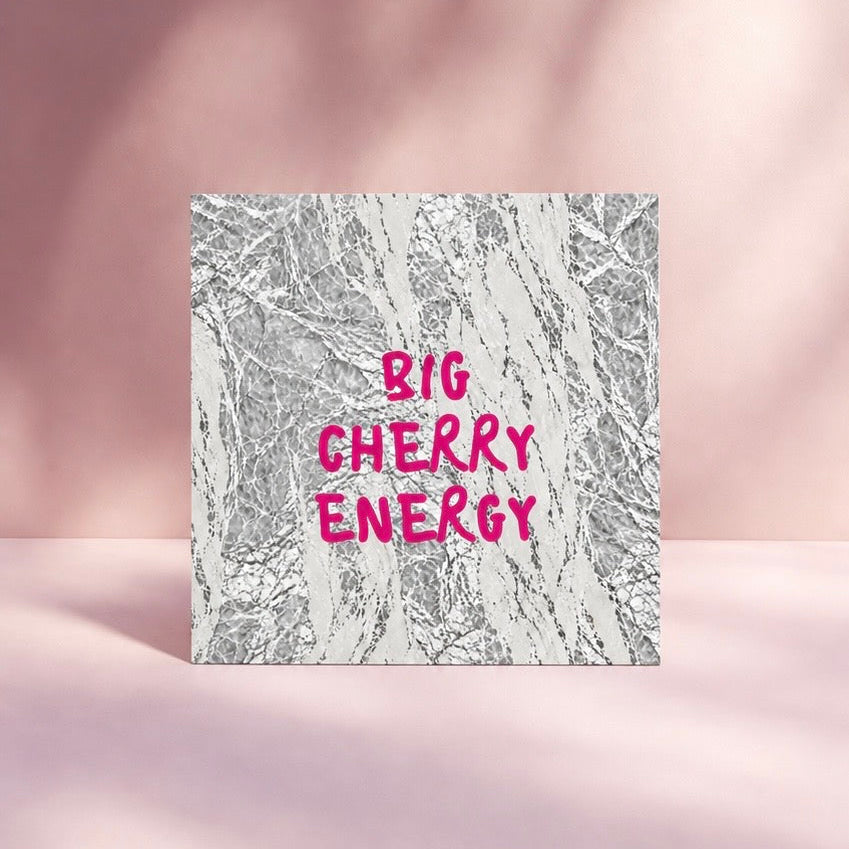 Postkarte - Big cherry energy