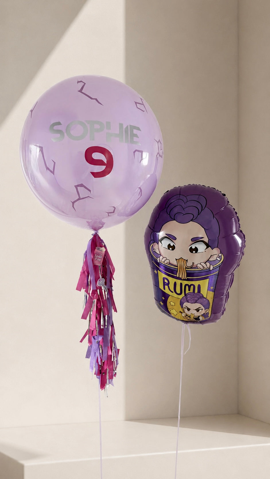 XL Ballon personalisiert - K-POP Demon Hunters